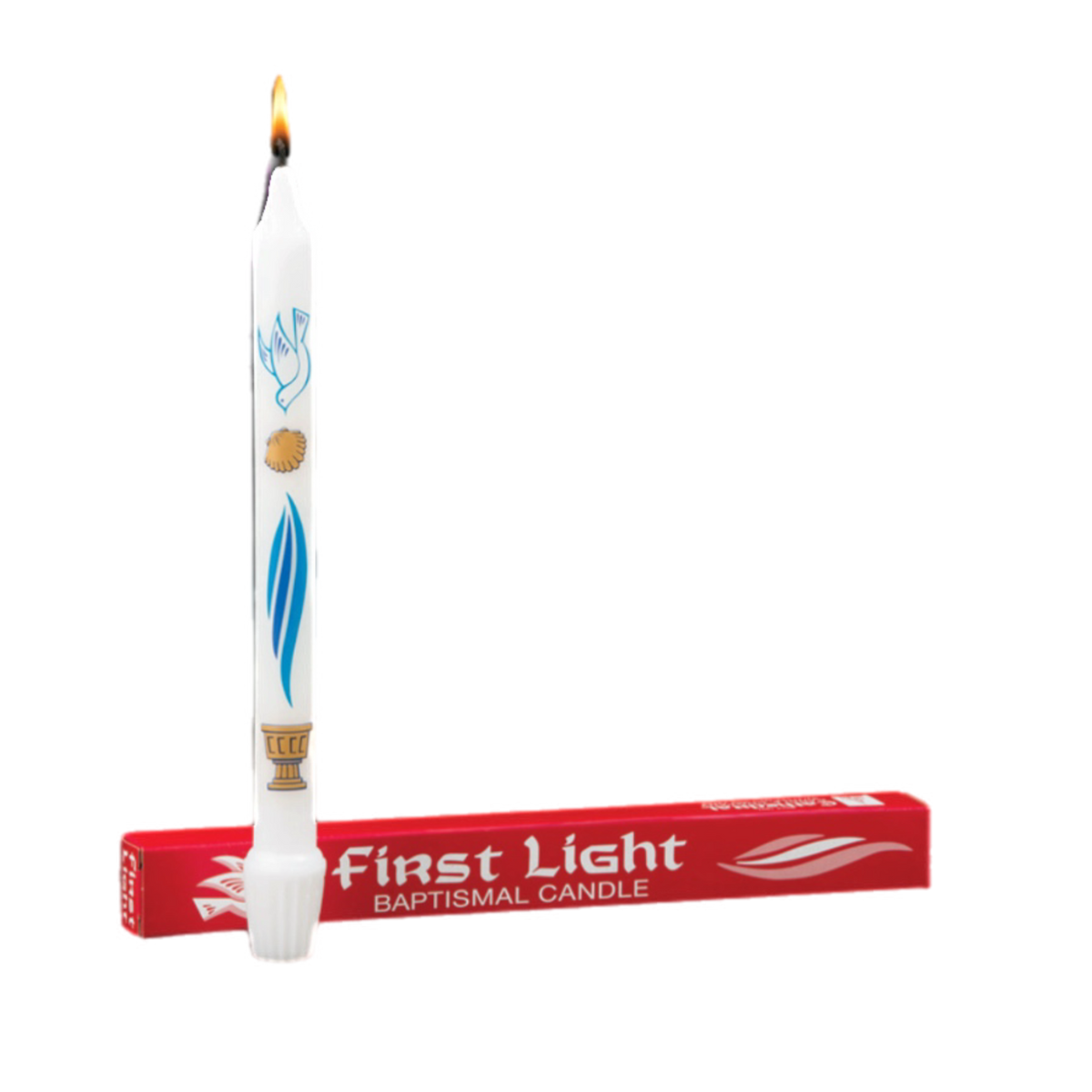First Light Baptismal Candle
