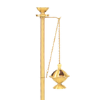 Koley's K176 censer stand, 50" tall with 10-1/2" base