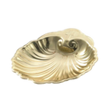 Alviti Creations 7660B gold-plated baptismal shell, 5 inch