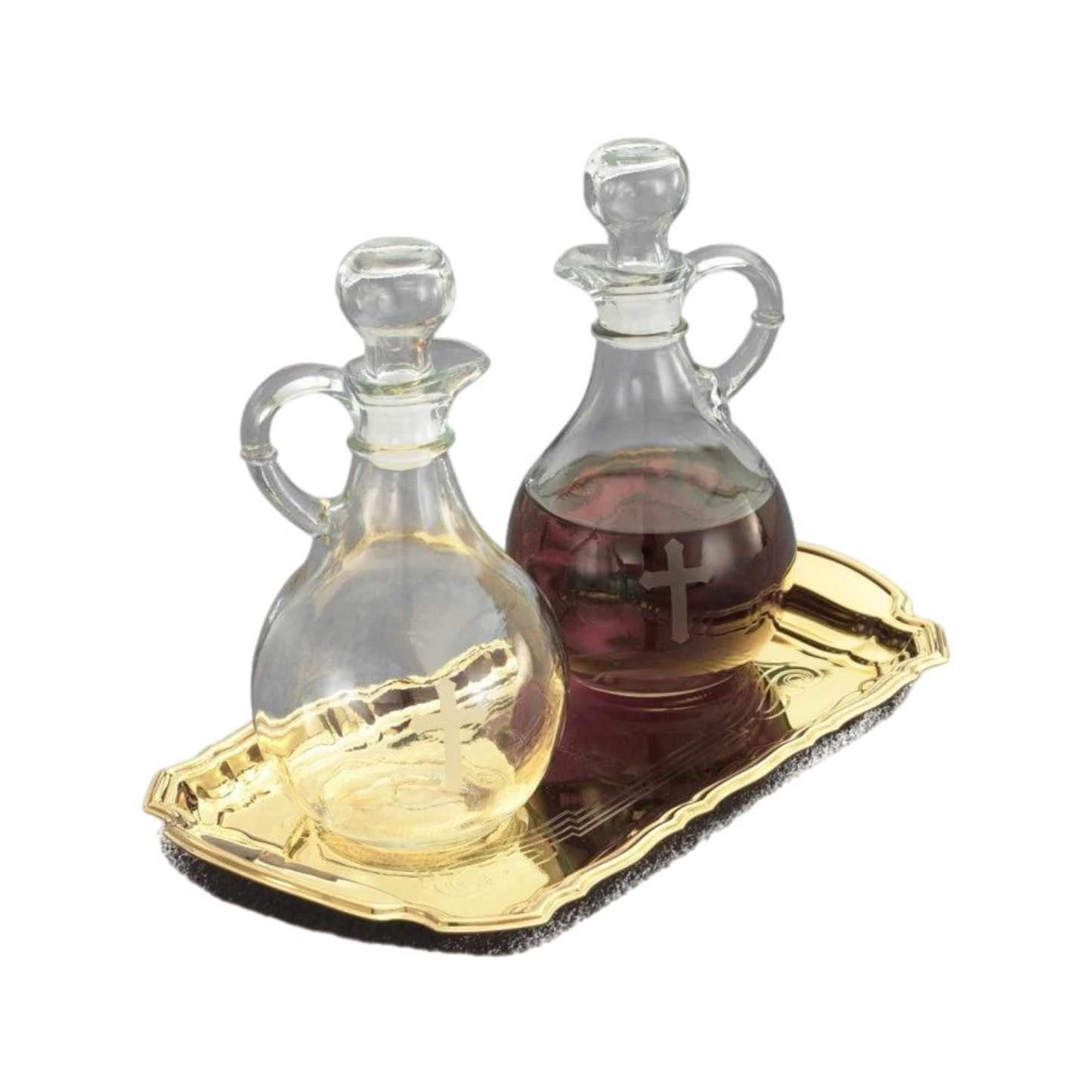 Glass Cruet Set | T90B