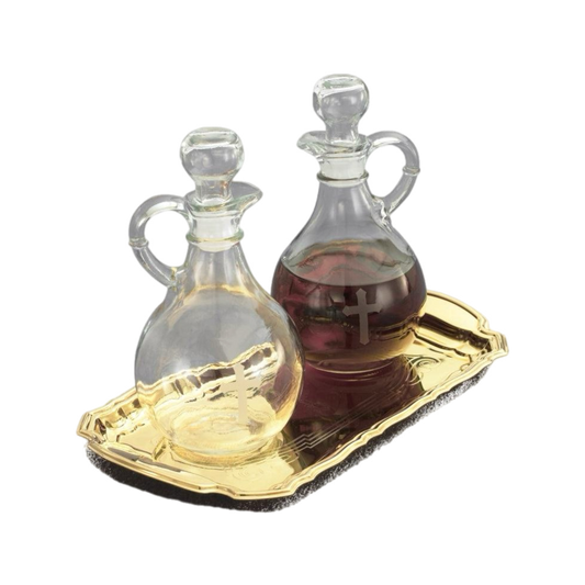 Glass Cruet Set | T90B