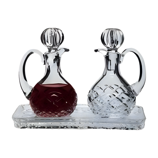 Glass Cruet Set | Crystal | T500CR