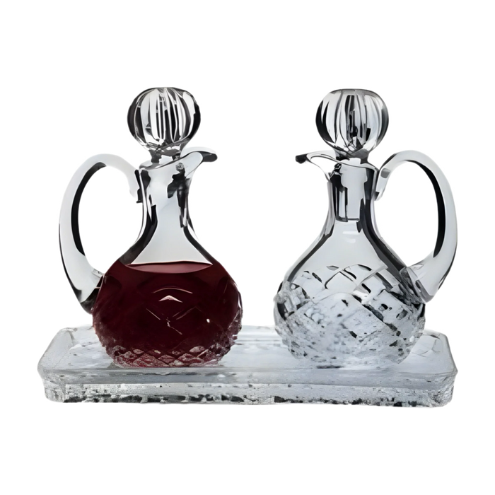 Glass Cruet Set | Crystal | T500CR