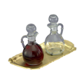 Glass Cruet Set | T82B