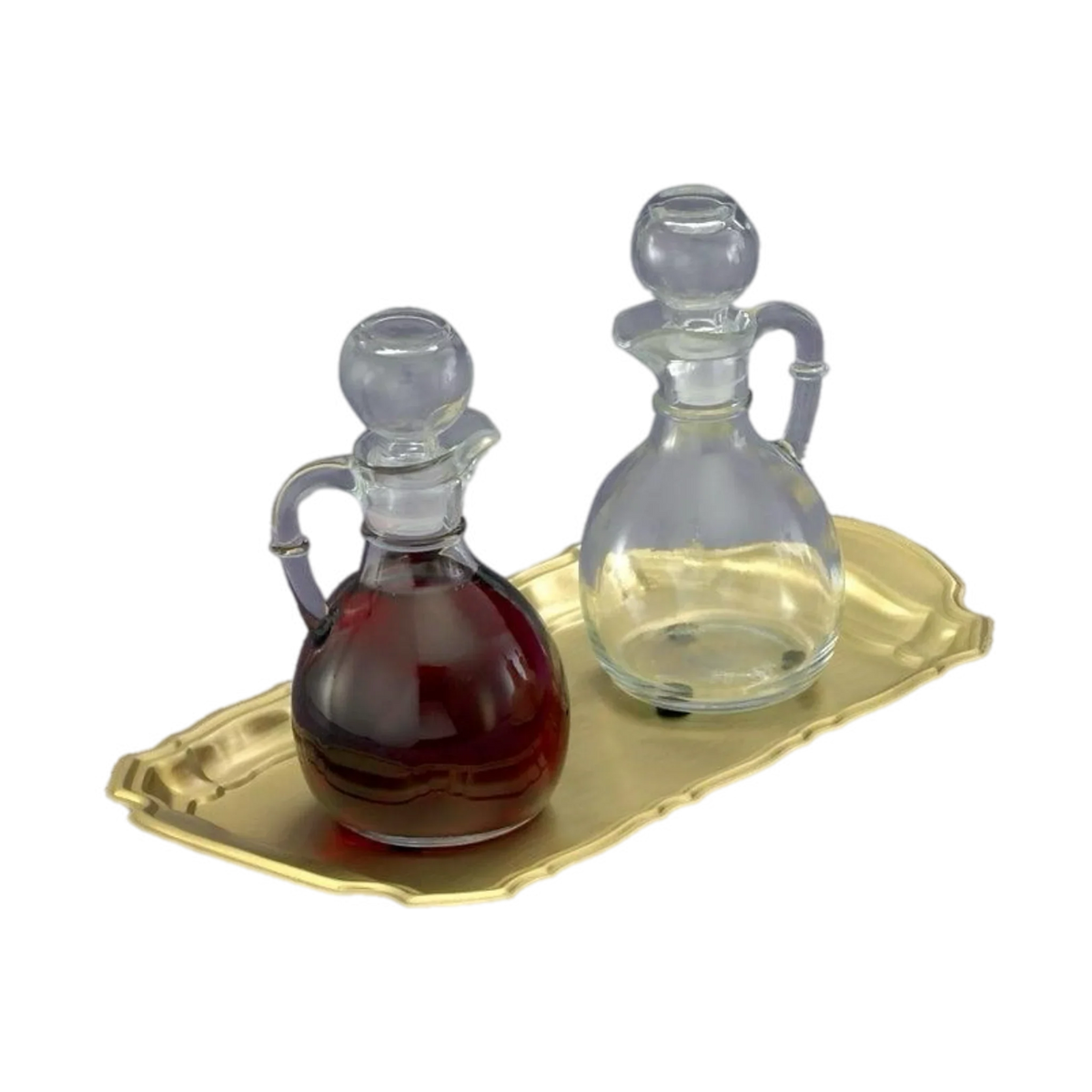 Glass Cruet Set | T82B