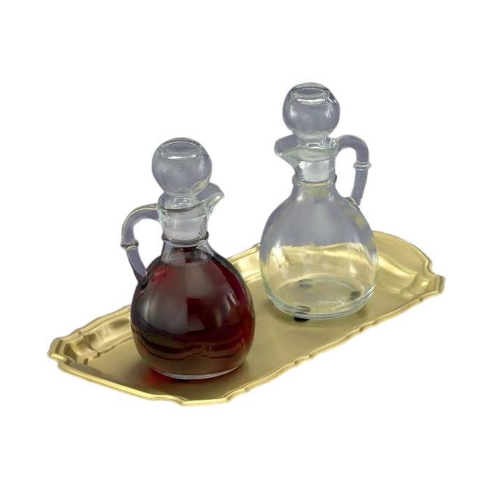 Glass Cruet Set | T82B