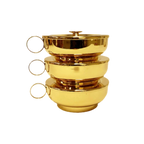 Mini Ciborium Stacking | Polished Gold Finish | 455