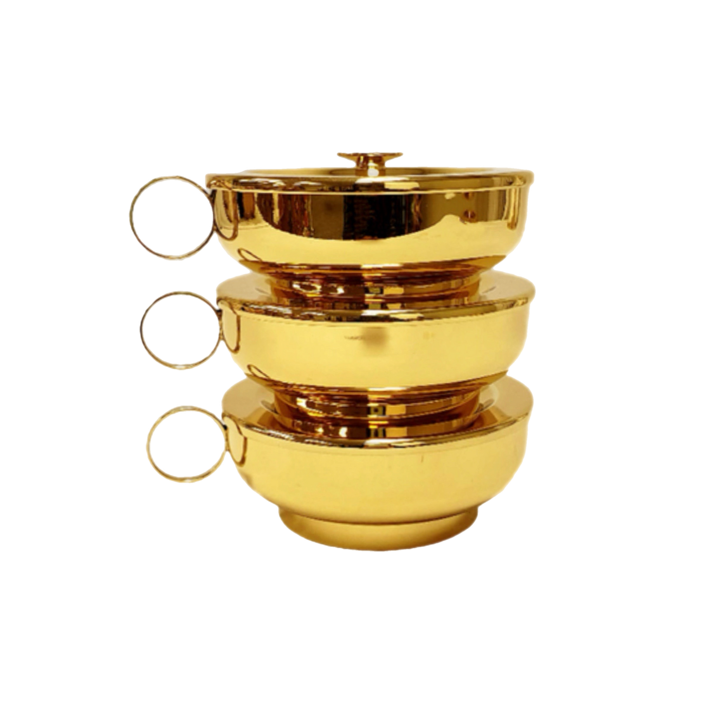 Mini Ciborium Stacking | Polished Gold Finish | 455