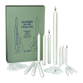 Cathedral Candle Company candlelight service set with candles and bobeches