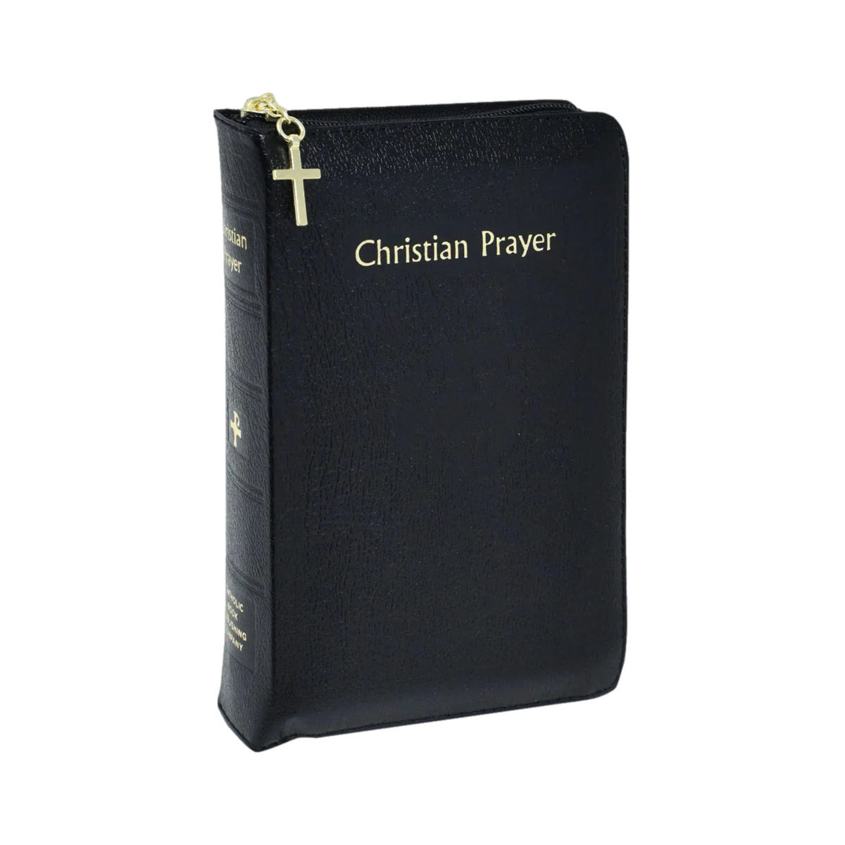 Christian Prayer | Black Leather Zipper | 406/23