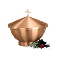 Excelsis Progressive Bronze 1128-137 bronze baptismal font with lid
