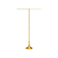 Koley's K173 satin brass processional banner stand, view 1