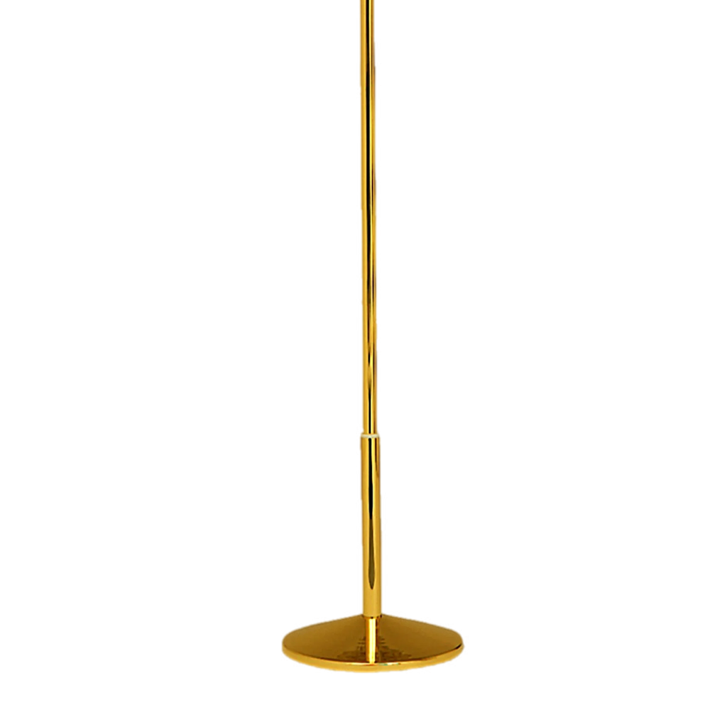 Koley's K174 polished brass processional banner stand, view 3