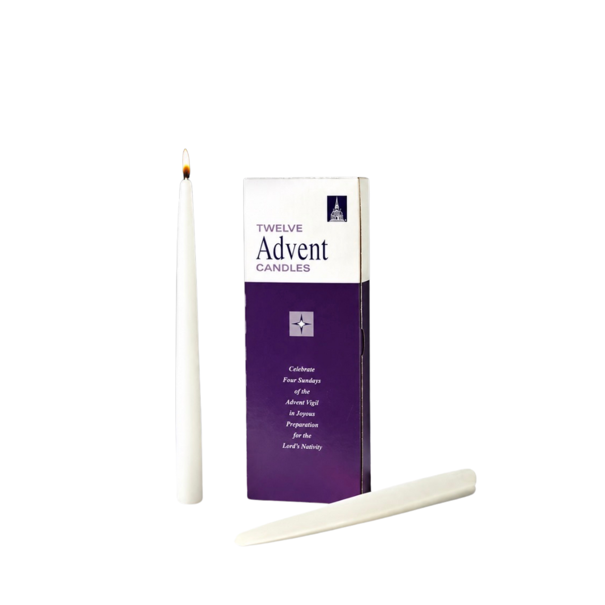 Advent 12" Tapers | 12 Piece Bulk Sets