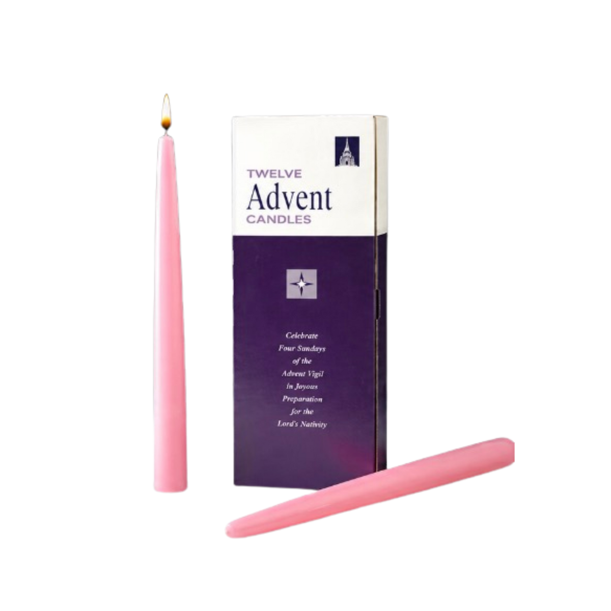 Advent 12" Tapers | 12 Piece Bulk Sets