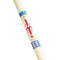 Cathedral Candle Company Benedictine Classic paschal candle, view 1