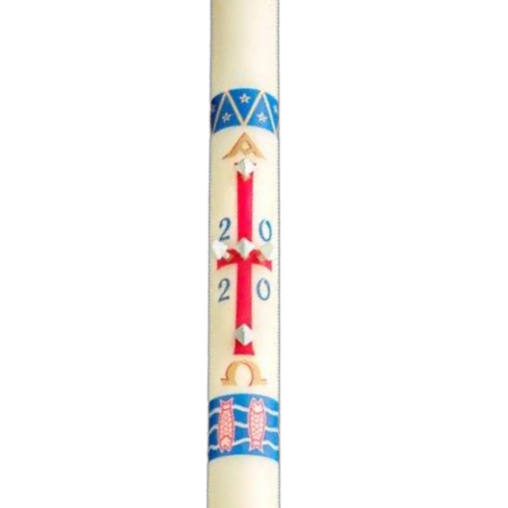 Cathedral Candle Company Benedictine Classic paschal candle, view 2