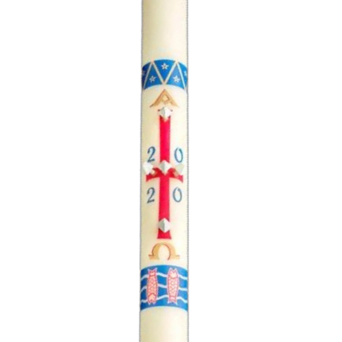 Cathedral Candle Company Benedictine Classic paschal candle, view 2