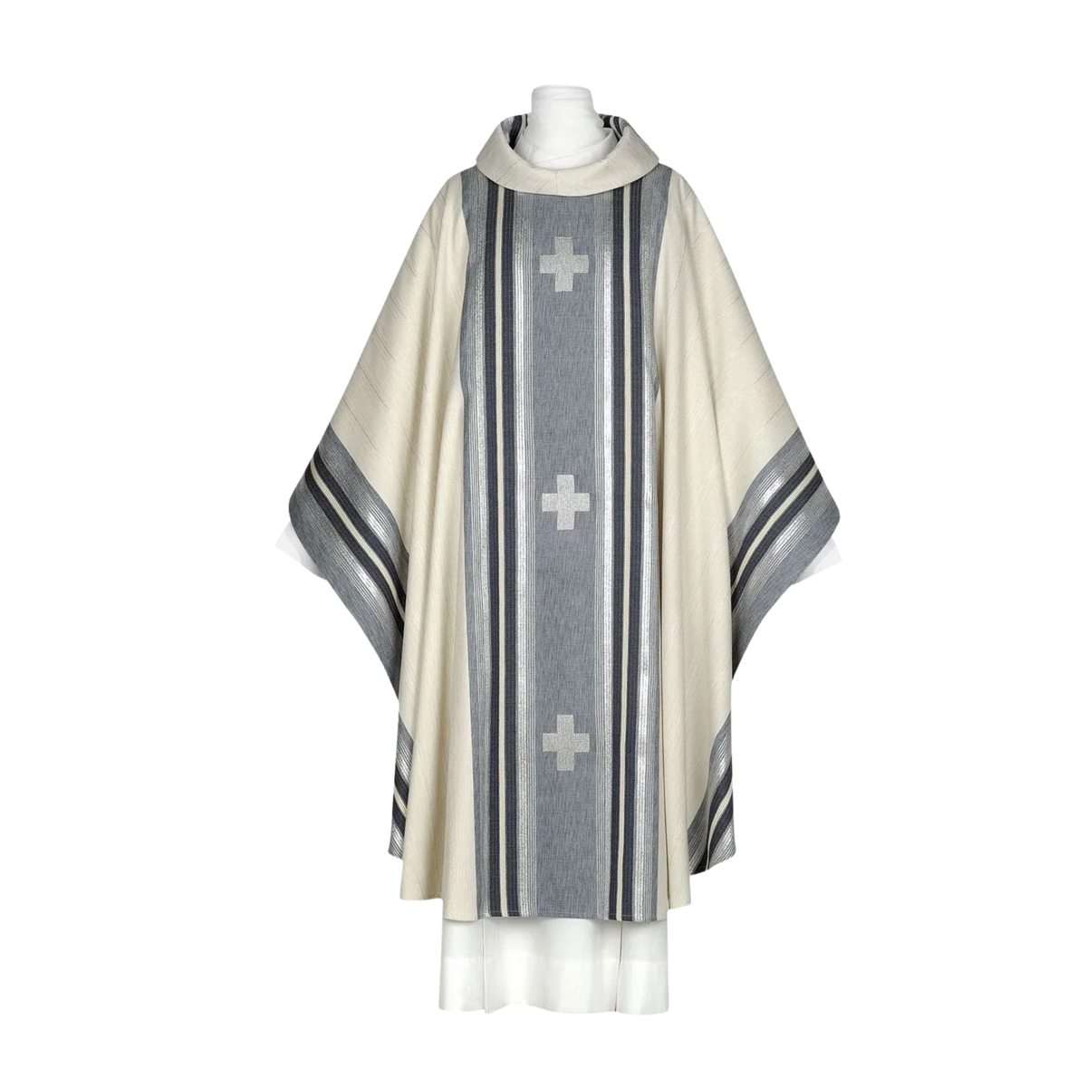 Arte Grosse Baltimore Series handwoven chasuble with cowl – alternate view 10 of 12