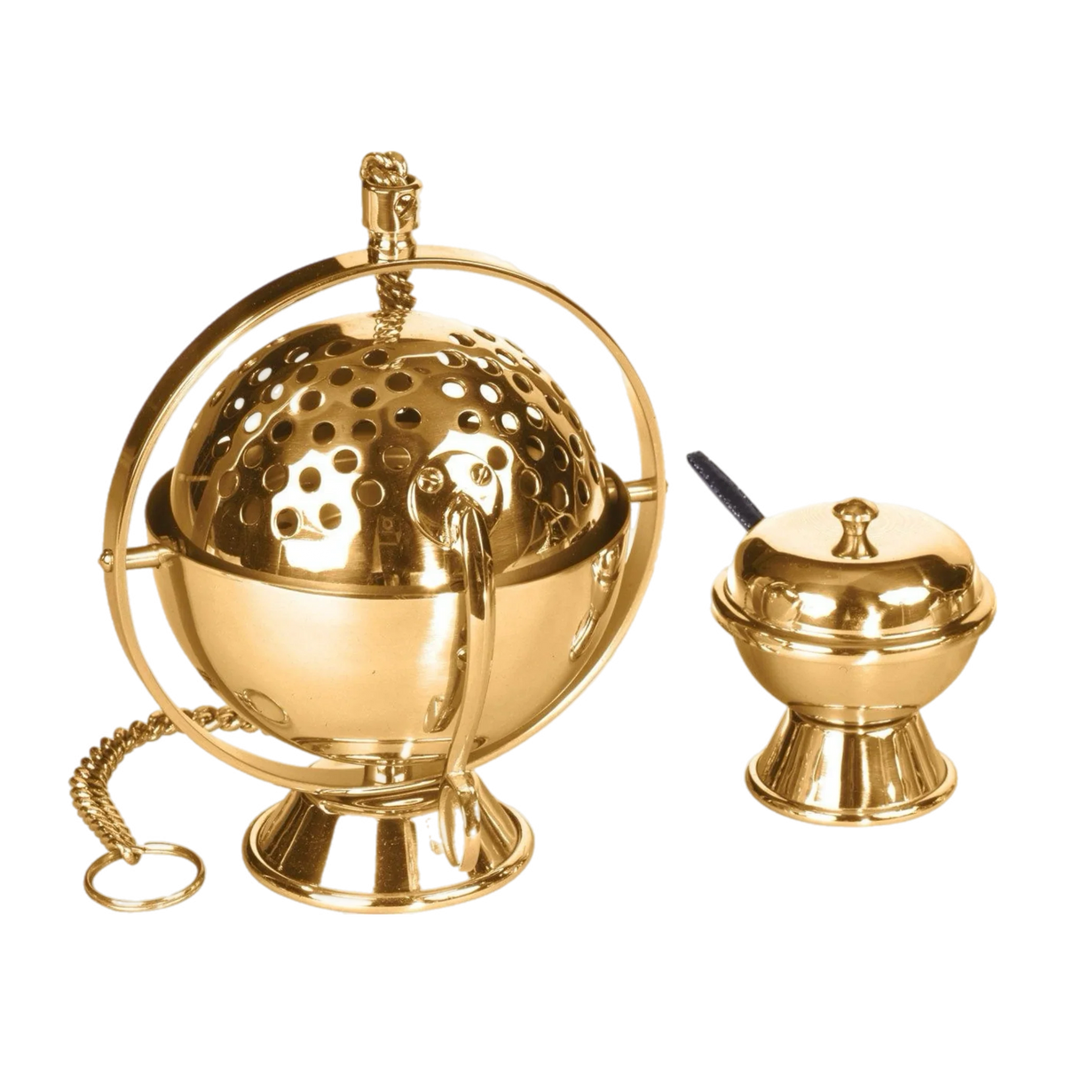 Progressive 1100-123 censer (thurible) and incense boat set
