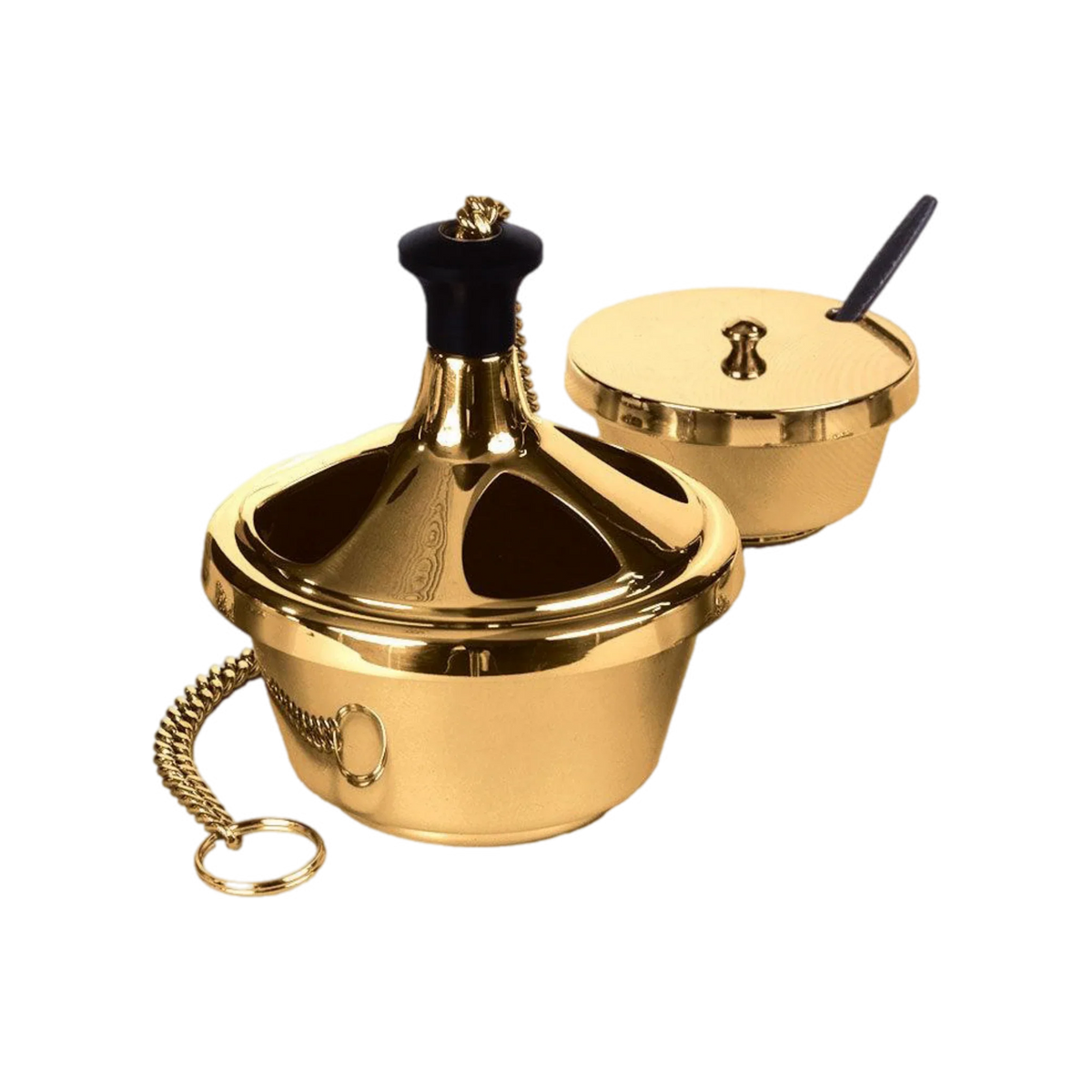 Progressive 1102-123 bronze censer (thurible) and incense boat set