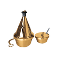 Progressive 1104-123 bronze censer (thurible) and incense boat set