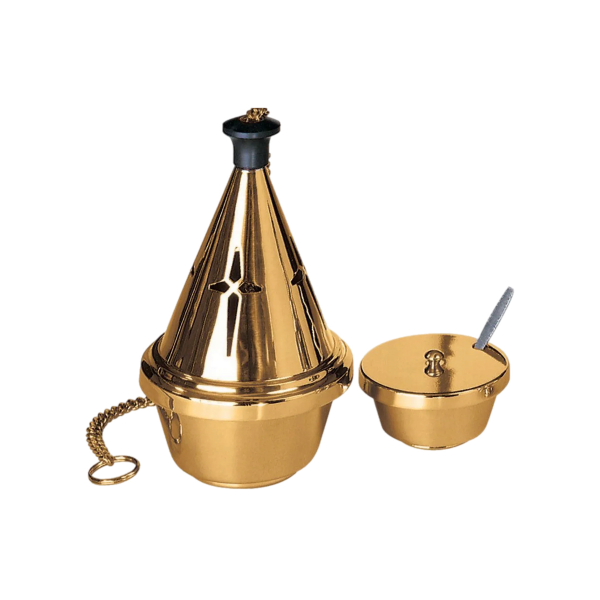 Progressive 1104-123 bronze censer (thurible) and incense boat set
