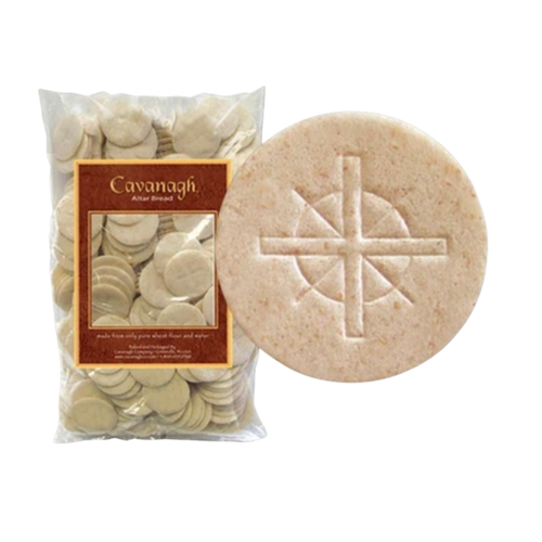 Altar Bread | Whole Wheat Host | Cross Design | 1-1/2" (38mm)