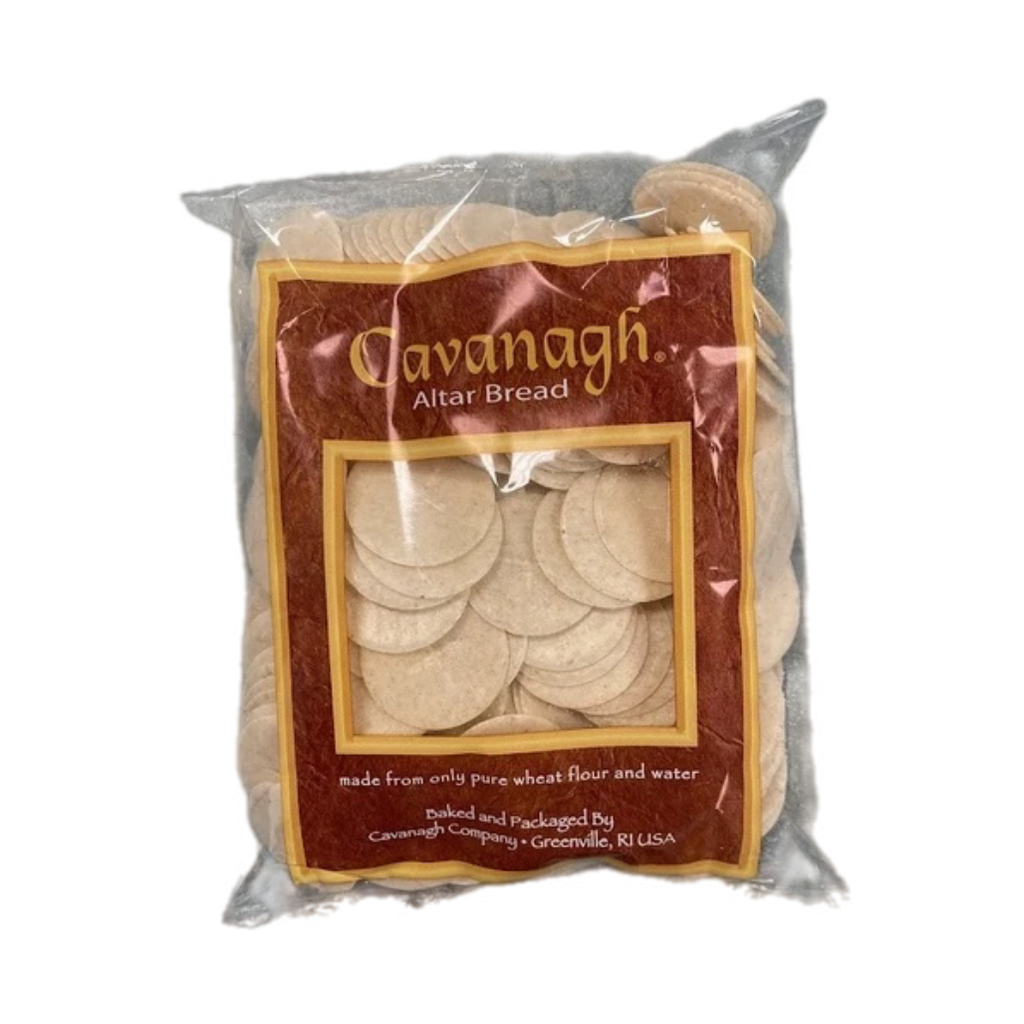 Altar Bread | Whole Wheat Double-Thick Host | Cross Design | 1-3/8" (35mm)