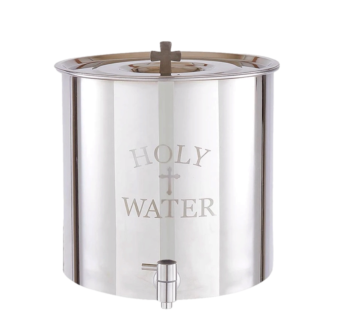 Sudbury Brass 5-Gallon Holy Water Receptacle with Stand