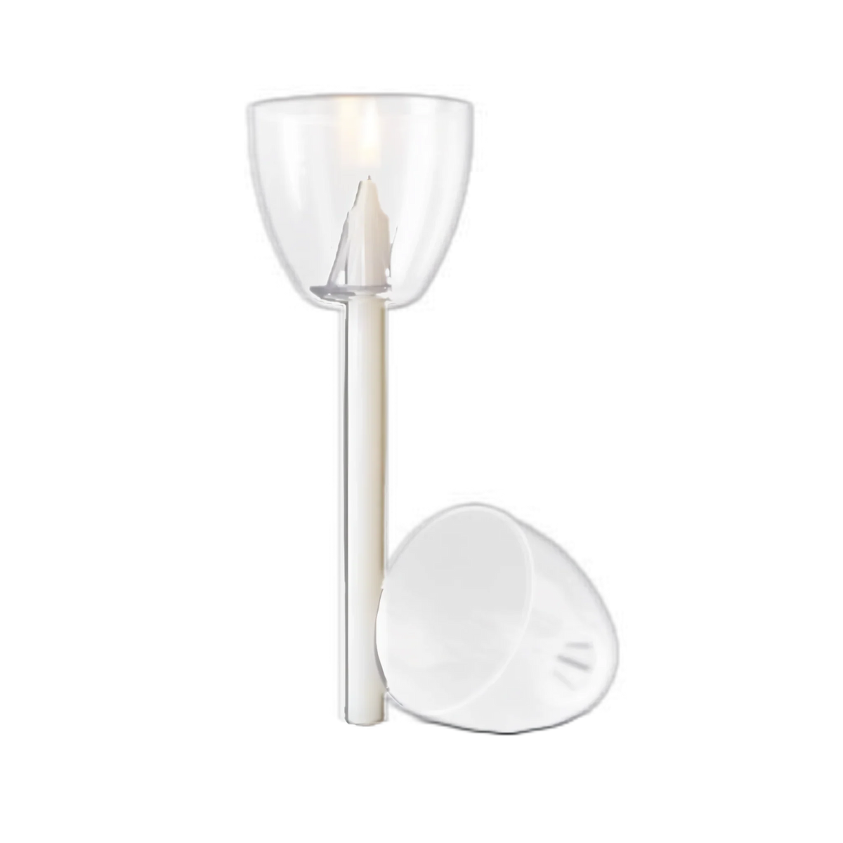 Cathedral Candle Company candle bobeches and drip protectors, view 1