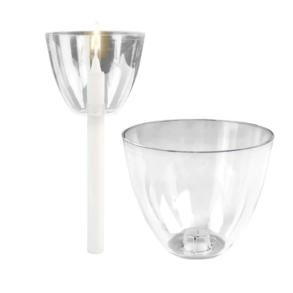 Cathedral Candle Company candle bobeches and drip protectors, view 5