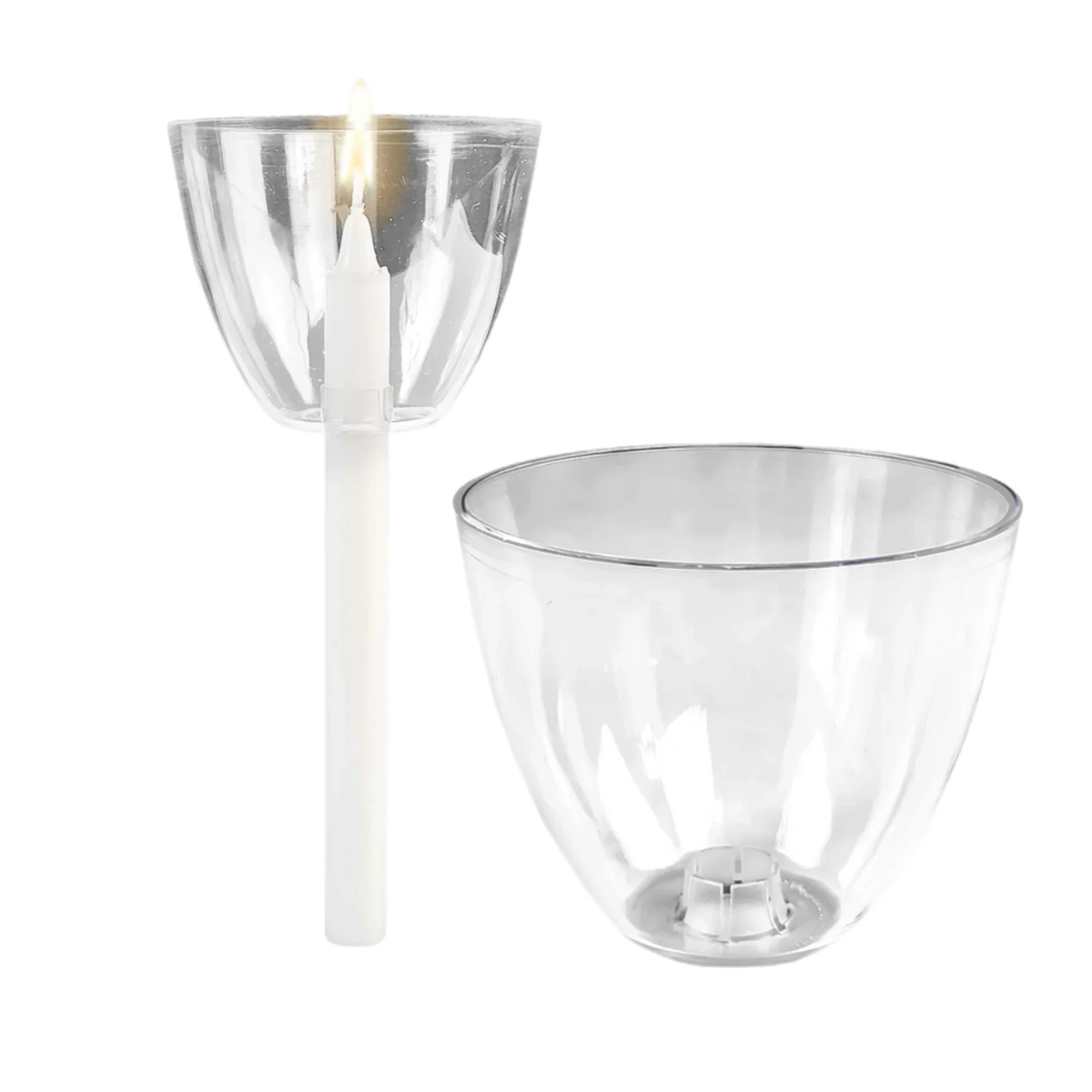 Cathedral Candle Company candle bobeches and drip protectors, view 5