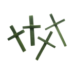 Green Palm Crosses
