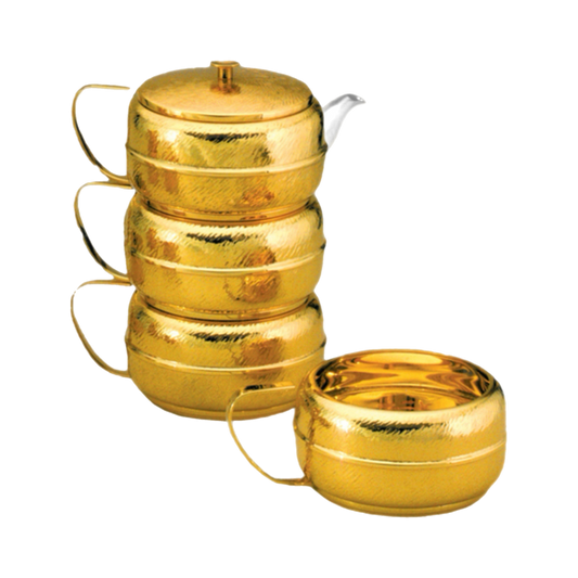 Stacking Ciborium | Swirled Hammered | 300 Host Capacity | 853500