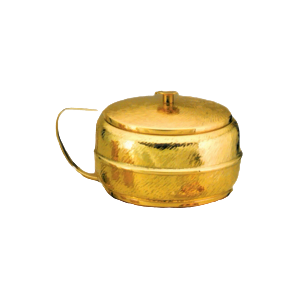 FC Ziegler 853500 swirled-hammered gold stacking ciborium