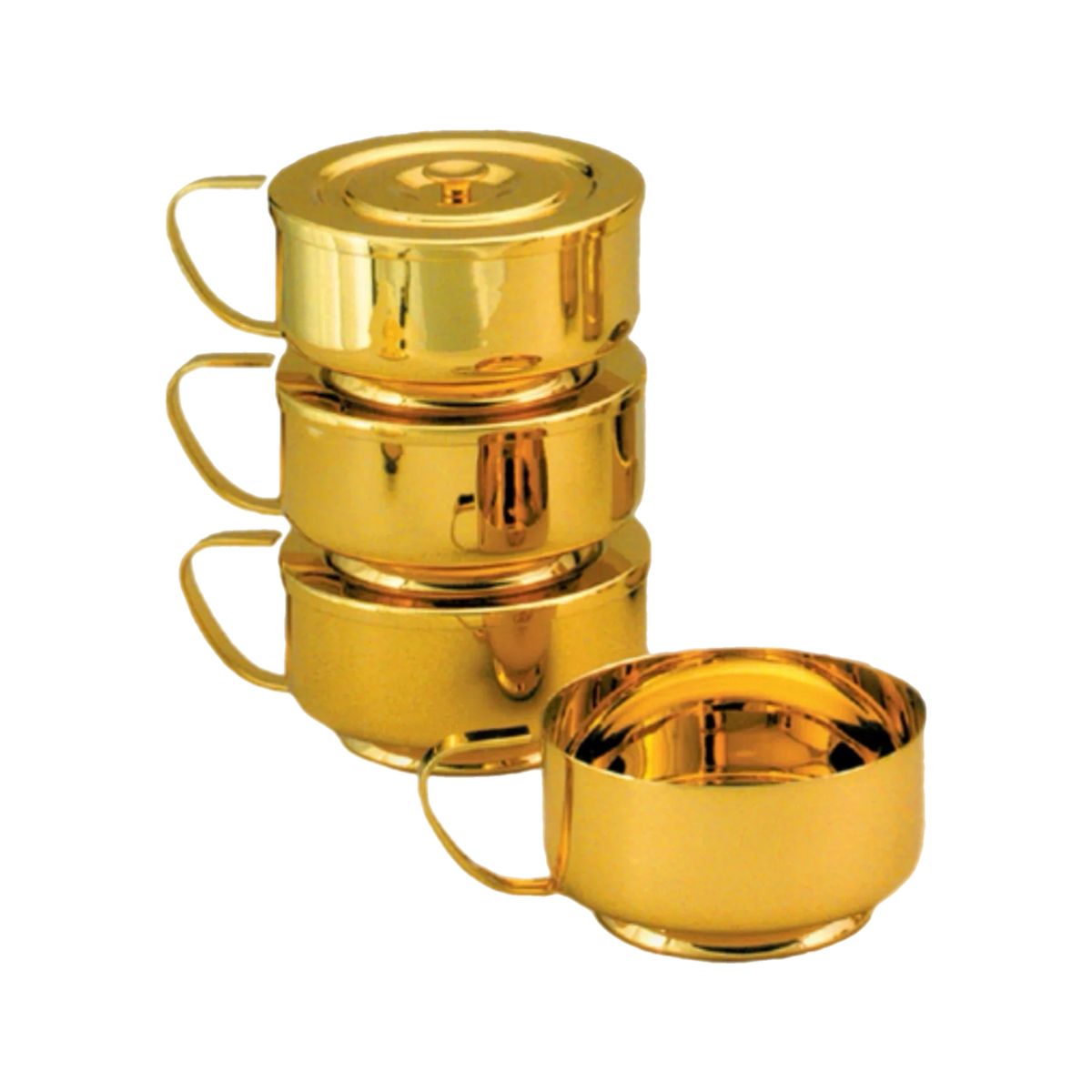Stacking Ciborium | Polished Gold | 350 Host Capacity | 8475