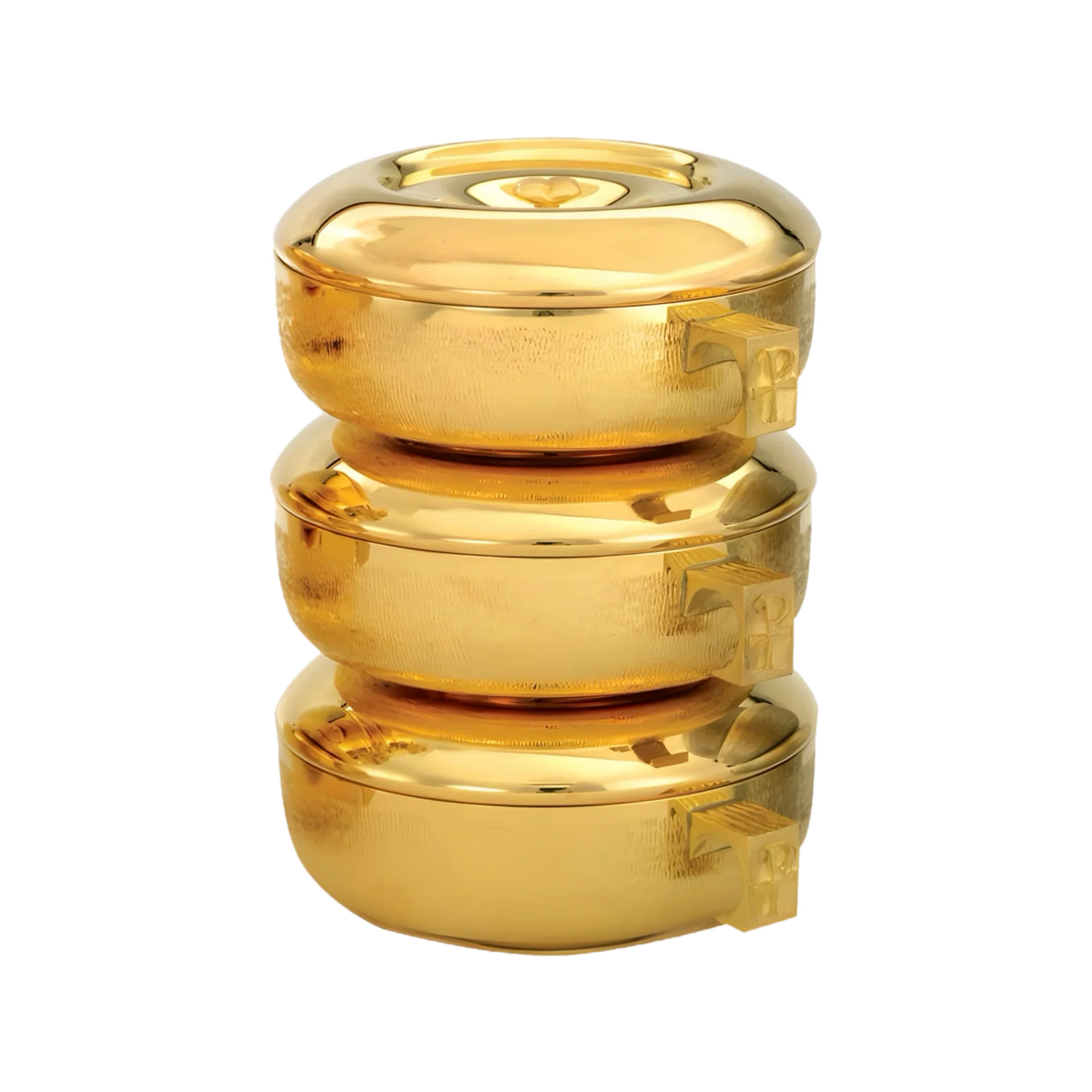Stacking Ciboria | Straw Textured | 825 Host Capacity | 451G