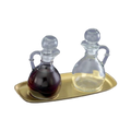 Glass Cruet Set | T87B
