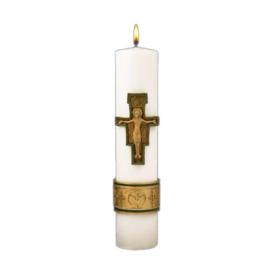 Cross of Saint Francis | Christ Candle