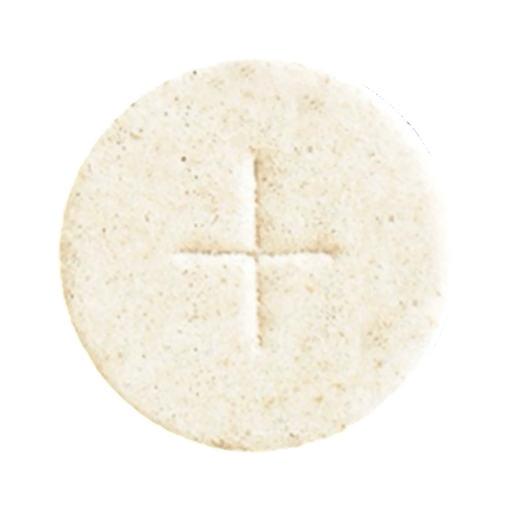 Cavanagh 1-3/8 inch white altar bread people's hosts