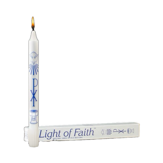 Light of Faith Baptism Candle