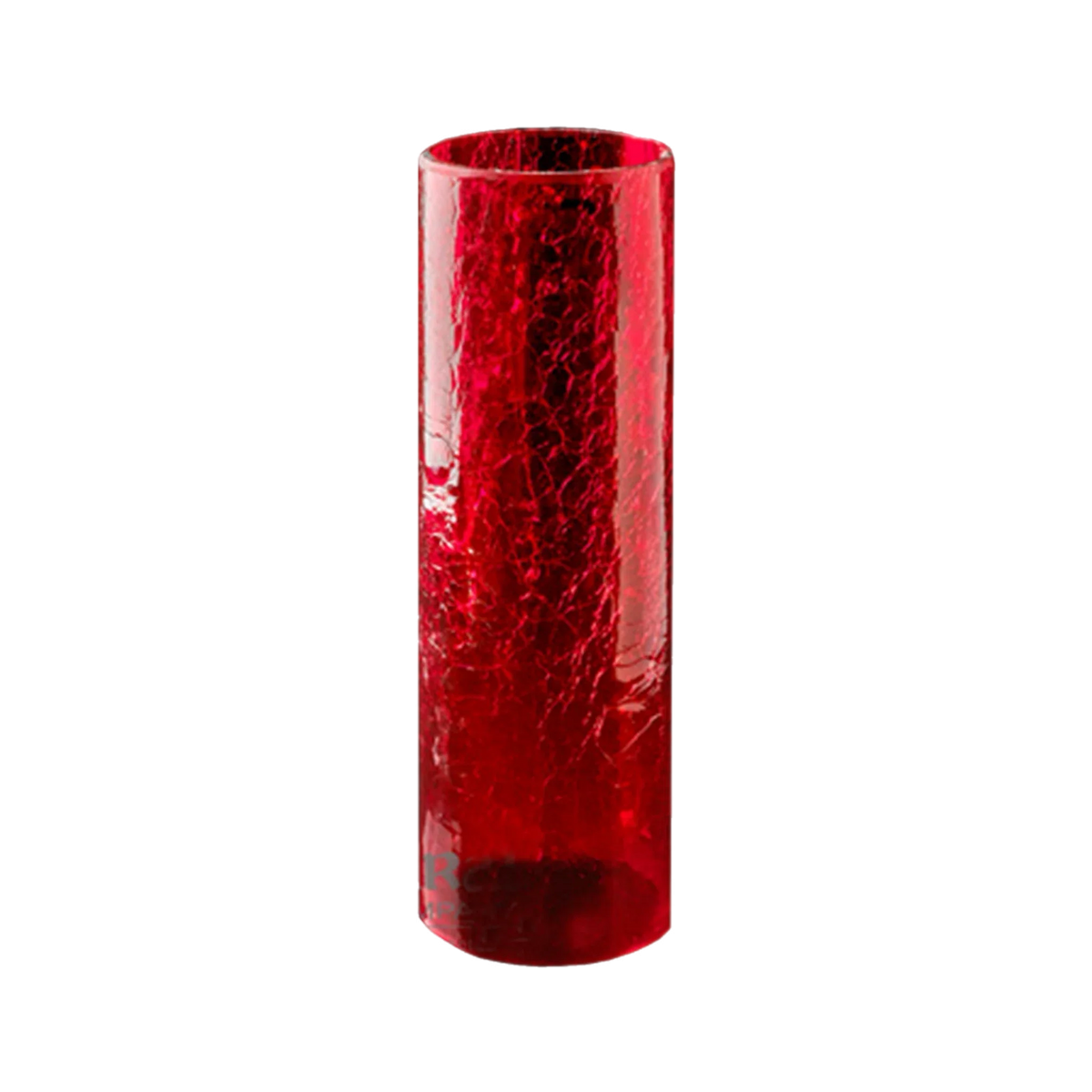 Cathedral Candle Company 14-day sanctuary light globe in ruby crackle glass
