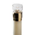 Glass Draft Protector | 1-7/8" Lux Mundi Candela | LMF00134