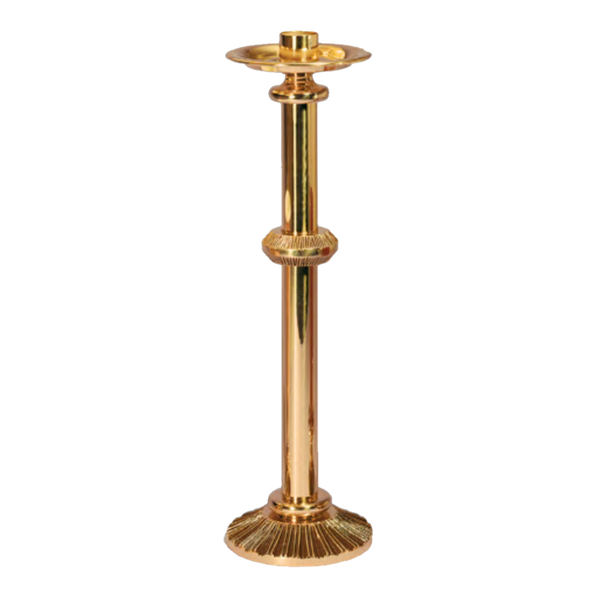 Regal Bronze Altar Candlestick | 1936 Series | 19C36; original 2027 catalog photograph. Illustrated configuration and finish shown.