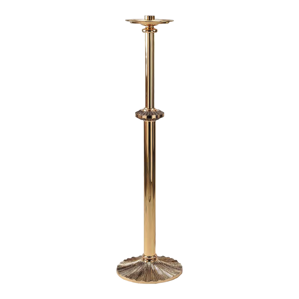 Regal Bronze Floor Candlestick | 1936 Series | 19FC36; original 2027 catalog photograph. Illustrated configuration and finish shown.