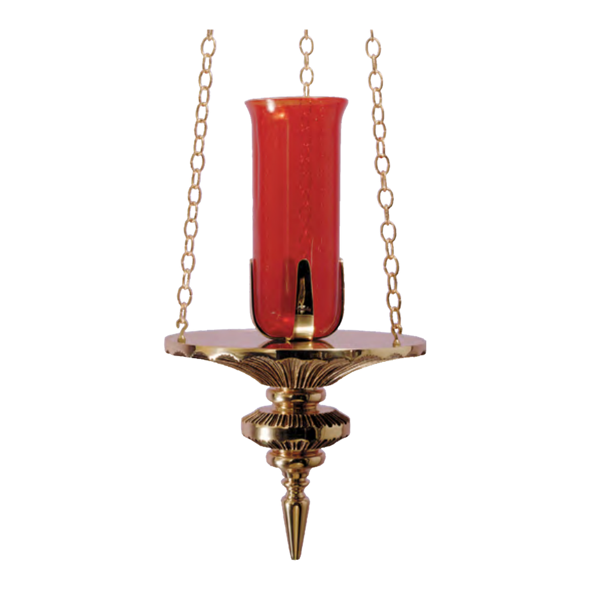Regal Bronze Hanging Sanctuary Lamp | 1936 Series | 19HSL36; original 2027 catalog photograph. Illustrated configuration and finish shown.