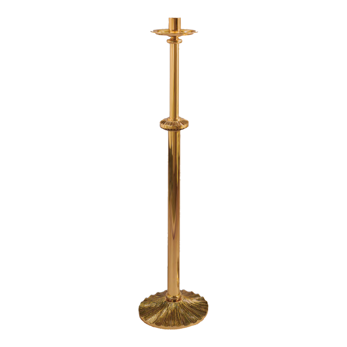 Regal Bronze Paschal Candle Stand | 1936 Series | 19PCS36; original 2027 catalog photograph. Illustrated configuration and finish shown.