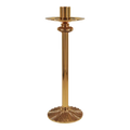 Regal Bronze Low Profile Paschal Candlestick | 1936 Series | 19PCS36S; original 2027 catalog photograph. Illustrated configuration and finish shown.