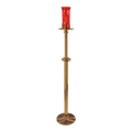 Regal Bronze Floor Sanctuary Lamp | 1936 Series | 19SSL36; original 2027 catalog photograph. Illustrated configuration and finish shown.